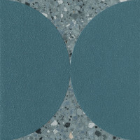 FUNKY BLUE 3 Keramický dekor 19,8x19,8cm