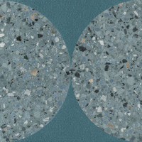 FUNKY BLUE 4 Keramický dekor 19,8x19,8cm