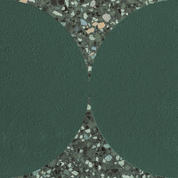 FUNKY GREEN 3 Keramický dekor 19,8x19,8cm