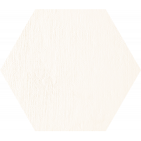 MILD GARDEN WHITE HEX dekoračný obklad 22,1x19,2