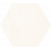 MILD GARDEN WHITE HEX dekoračný obklad 22,1x19,2
