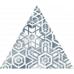 BOHO 1 Keramický mozaikový element 21,0x18,2cm