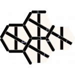 FASHION 1 mozaika 28,8x24,9cm