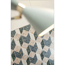 FUNKY WHITE 4 Keramický obklad 19,8x19,8cm