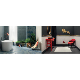 FUNKY WHITE 5 Keramický obklad 19,8x19,8cm