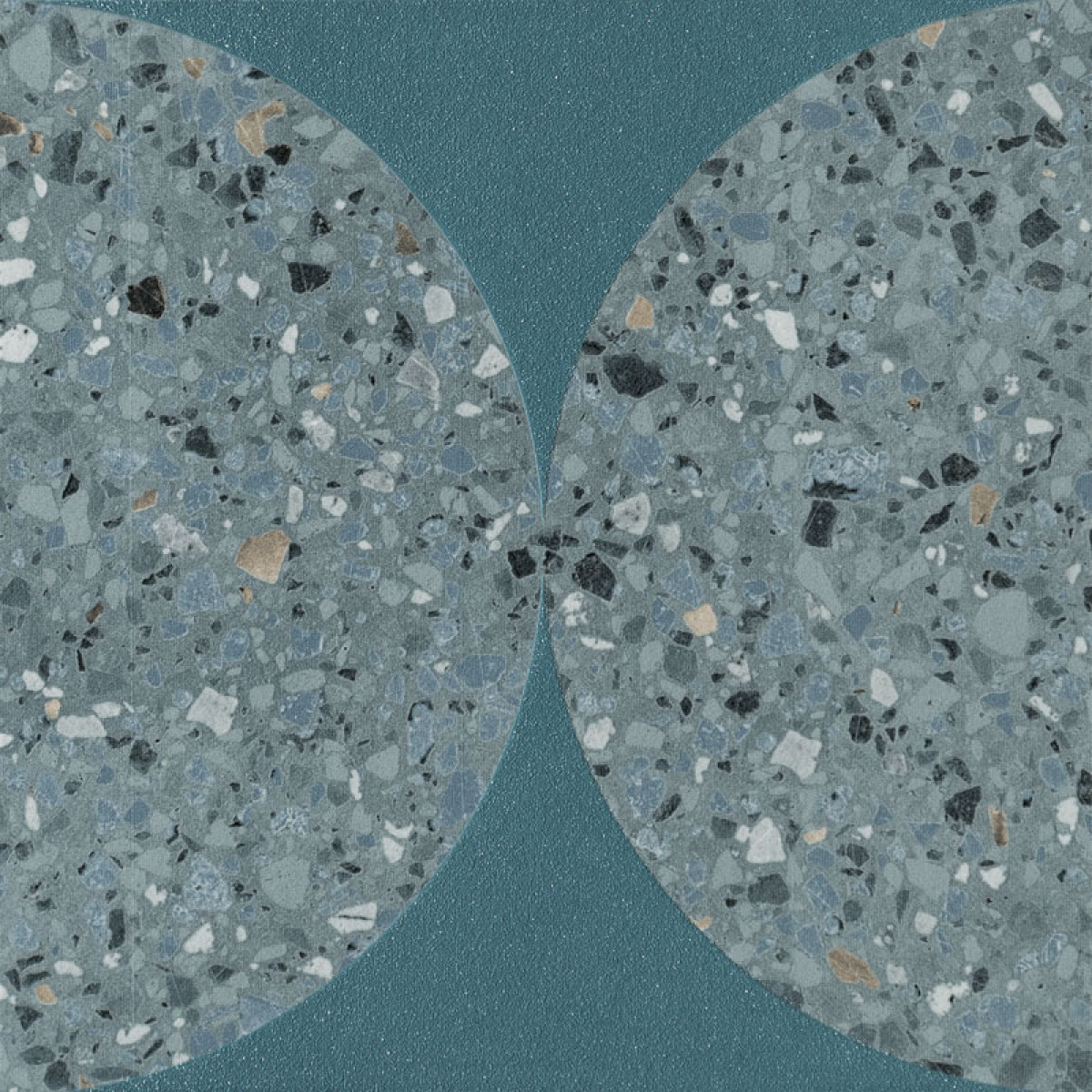 FUNKY BLUE 4 Keramický dekor 19,8x19,8cm