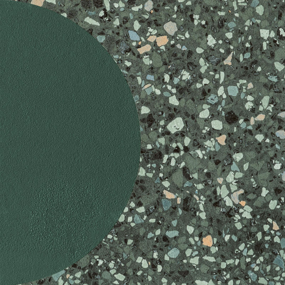 FUNKY GREEN 2 Keramický dekor 19,8x19,8cm