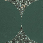 FUNKY GREEN 3 Keramický dekor 19,8x19,8cm FUNKY GREEN 3 Keramický dekor 19,8x19,8cm