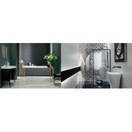 SOPHISTICATED BRICK BLACK obklad 23,7x7,8cm SOPHISTICATED BRICK BLACK obklad 23,7x7,8cm