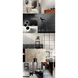 TIMELESS BLACK 2 obkladová lišta 32,8x7,4cm