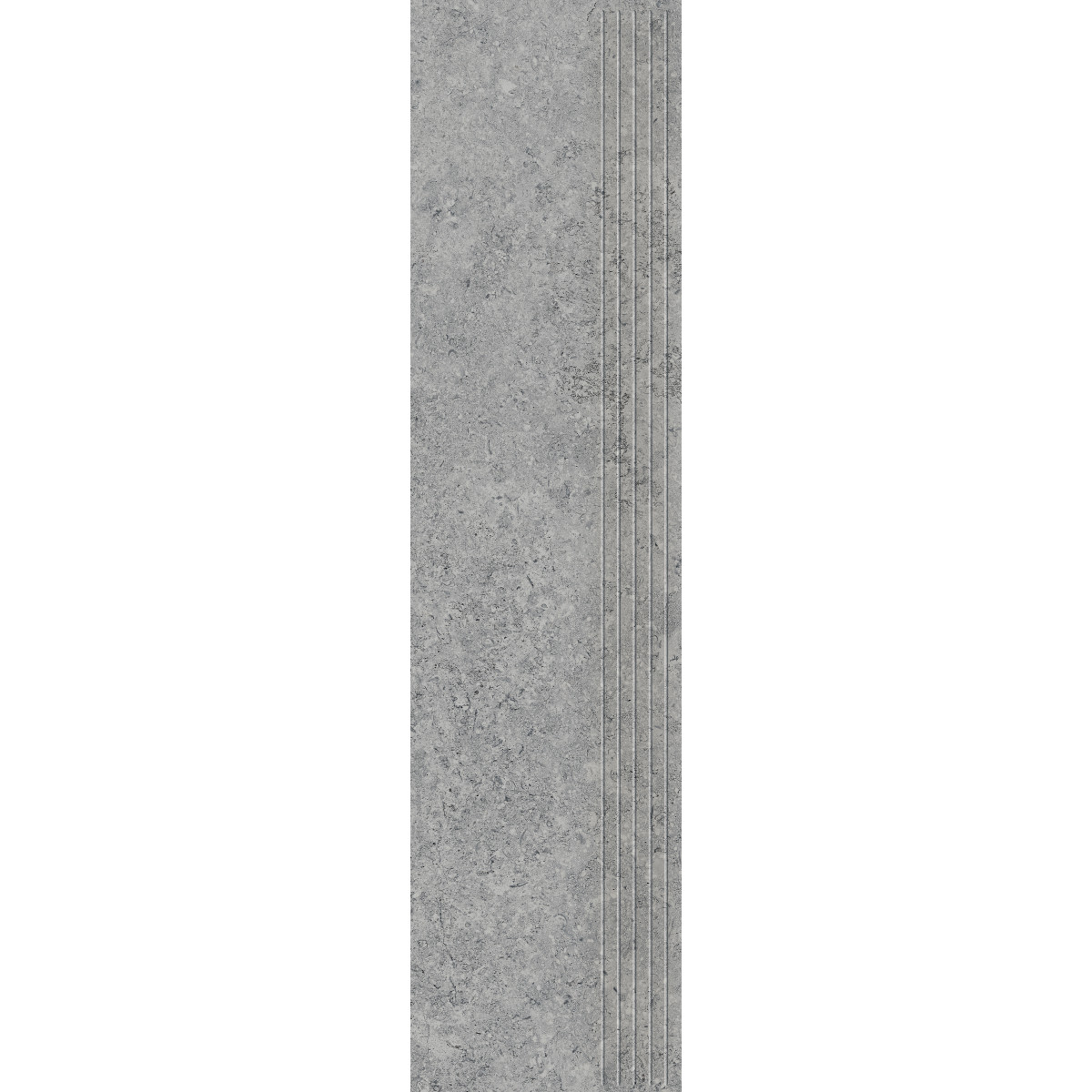 ZIMBA LIGHT GREY STR nášľapný prvok 119,8x29,6