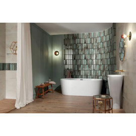 CURIO GREEN MIX B STR obklad 23,7x7,8cm