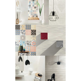 UNIT PLUS WHITE 2 STR obklad 89,8x32,8